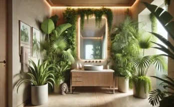Biophilic Design Bathroom Sink