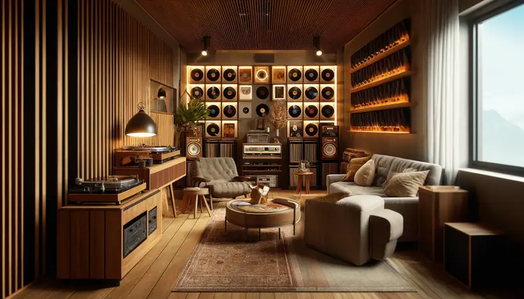Home Vinyl Sound Room Designs