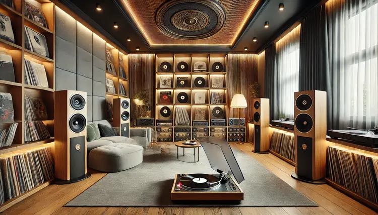 Home Vinyl Sound Room Designs