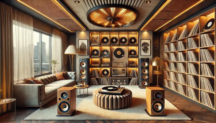 Home Vinyl Sound Room Designs