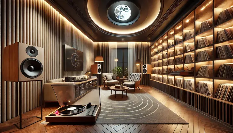 Home Vinyl Sound Room Designs