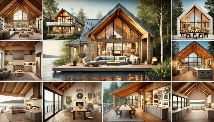 Lake House Home Design