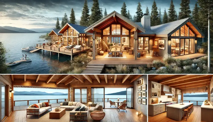 Lake House Home Design