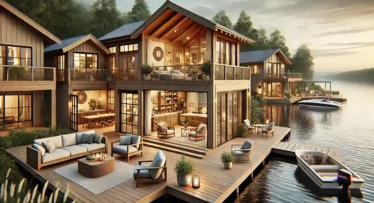 Lake House Home Design