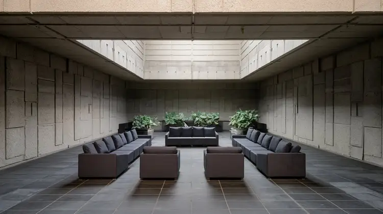 Brutalist Interior Design