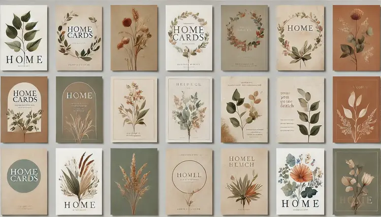 Home Card Designs
