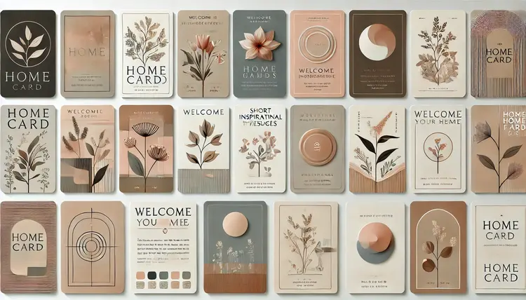 Home Card Designs